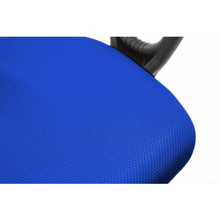 Fotel dziecięcy FD-3 materiałowy - Niebieski materiał