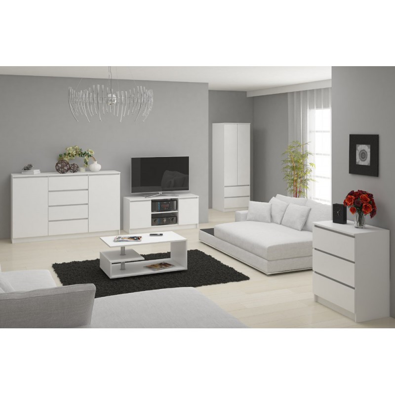 SZAFA STAR 60cm 2D 2SZ BIAŁA SZAFA STAR 60cm 2D 2SZ BIAŁA
