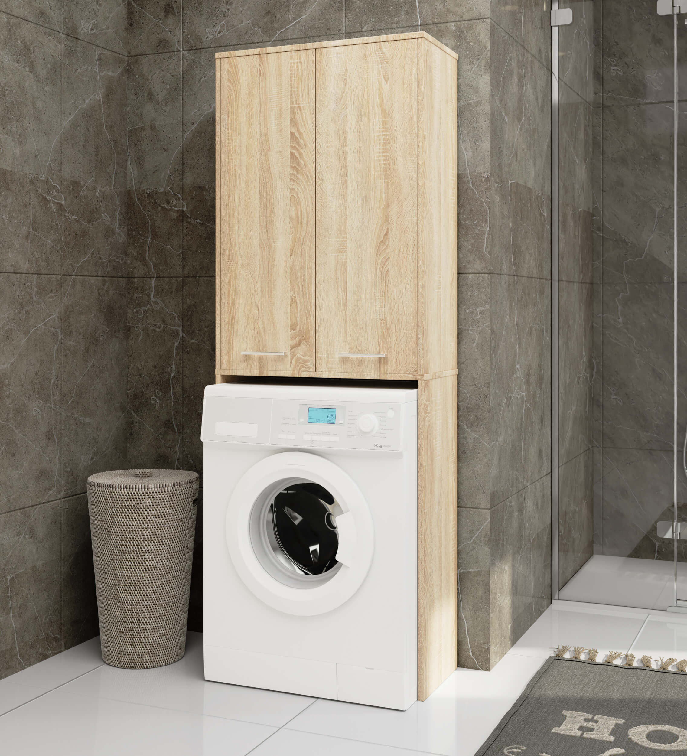 Meuble Couvercle Machine Laver