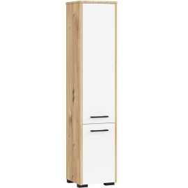 SŁUPEK REGAŁ ŁAZIENKOWY FIN 2 DRZWI ARTISAN / BIAŁY