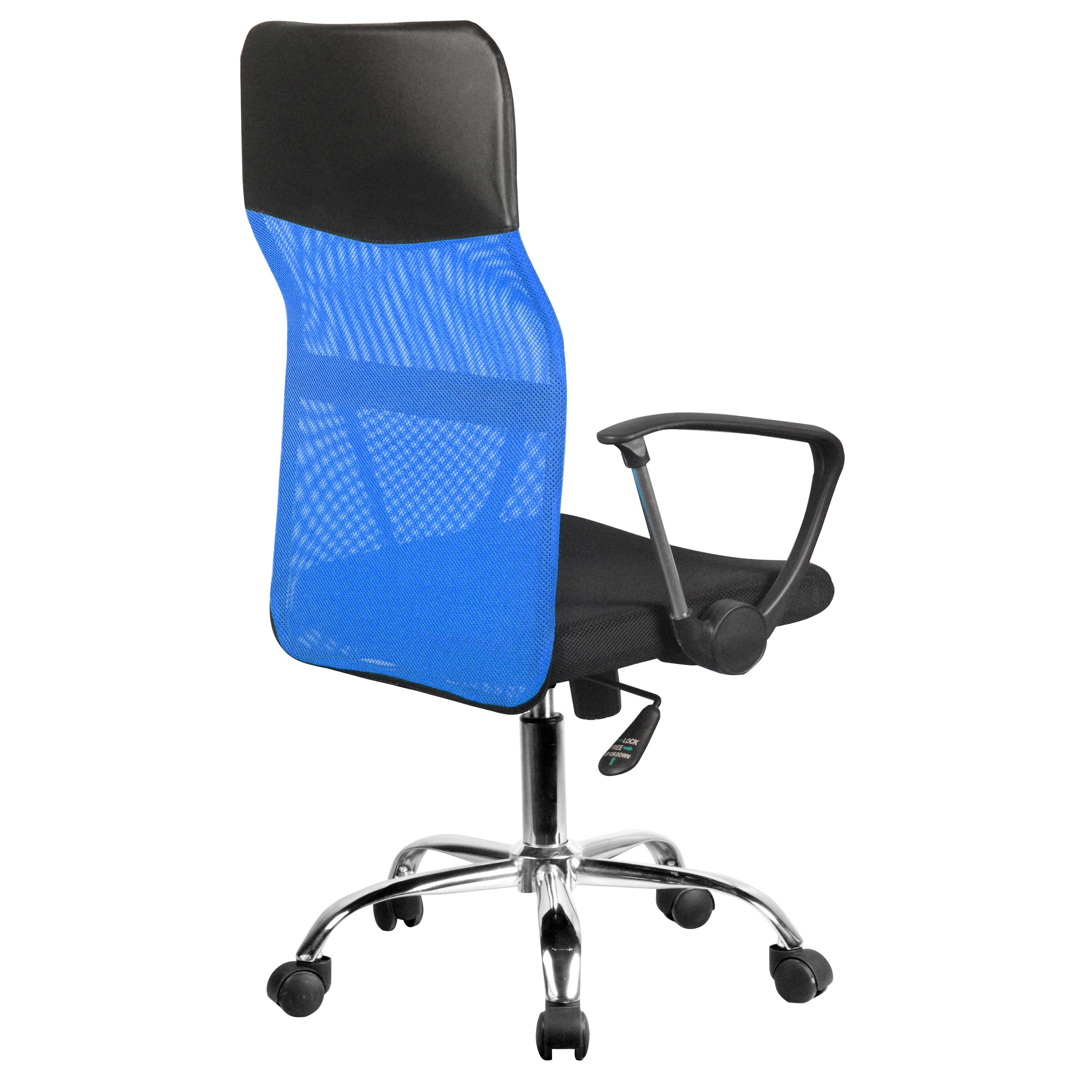 Dimensions 3D - Fauteuil du bureau AKORD OCF7 Bleu - AKORD Meubles