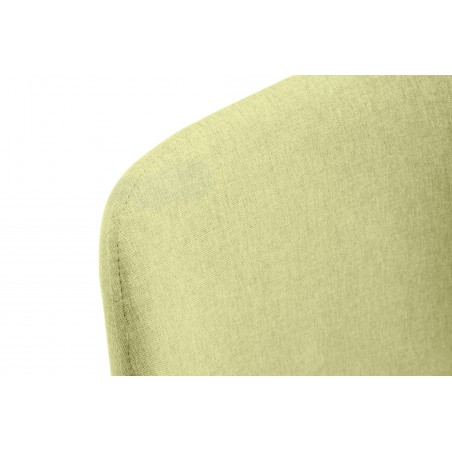 krzesło tapicerowane materiałowe SJ.0159 Zielone zbliżenie na materiał
