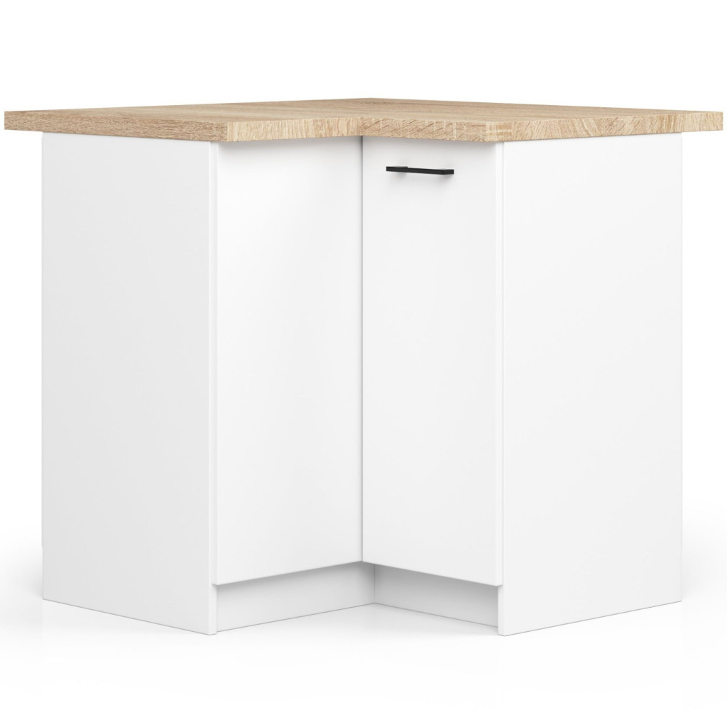 SZAFKA KUCHENNA OLIWIA S 90/90cm  BIAŁA